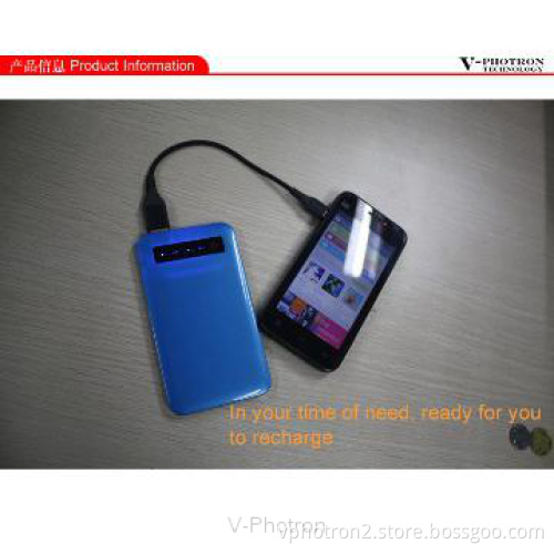 4500mAh portable mobil power bank charger with metal housing